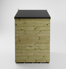 6x4 SHIPLAP GARDEN SHEDS APEX ROOF SINGLE DOOR 2 WINDOWS 6ft 4ft TONGUE & GROOVE
