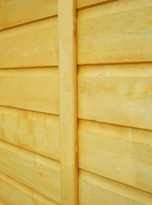 7x5 PENT SHIPLAP SHED TONGUE & GROOVE DOUBLE DOOR OPENING WINDOW OUTDOOR STORAGE